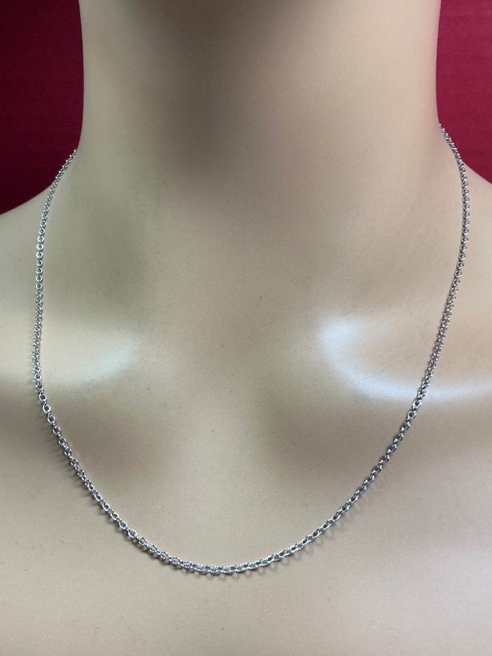 Sterling Silver Links 🔗 Chain / Necklace. 18 or 20 inches long